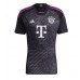Camisa de Futebol Bayern Munich Alphonso Davies #19 Equipamento Secundário 2023-24 Manga Curta